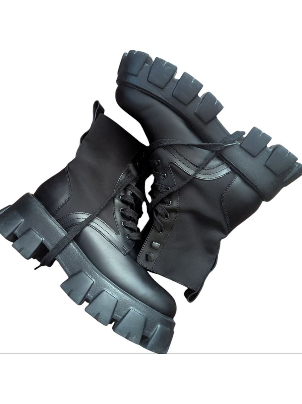 Monolith Leather Biker Boots